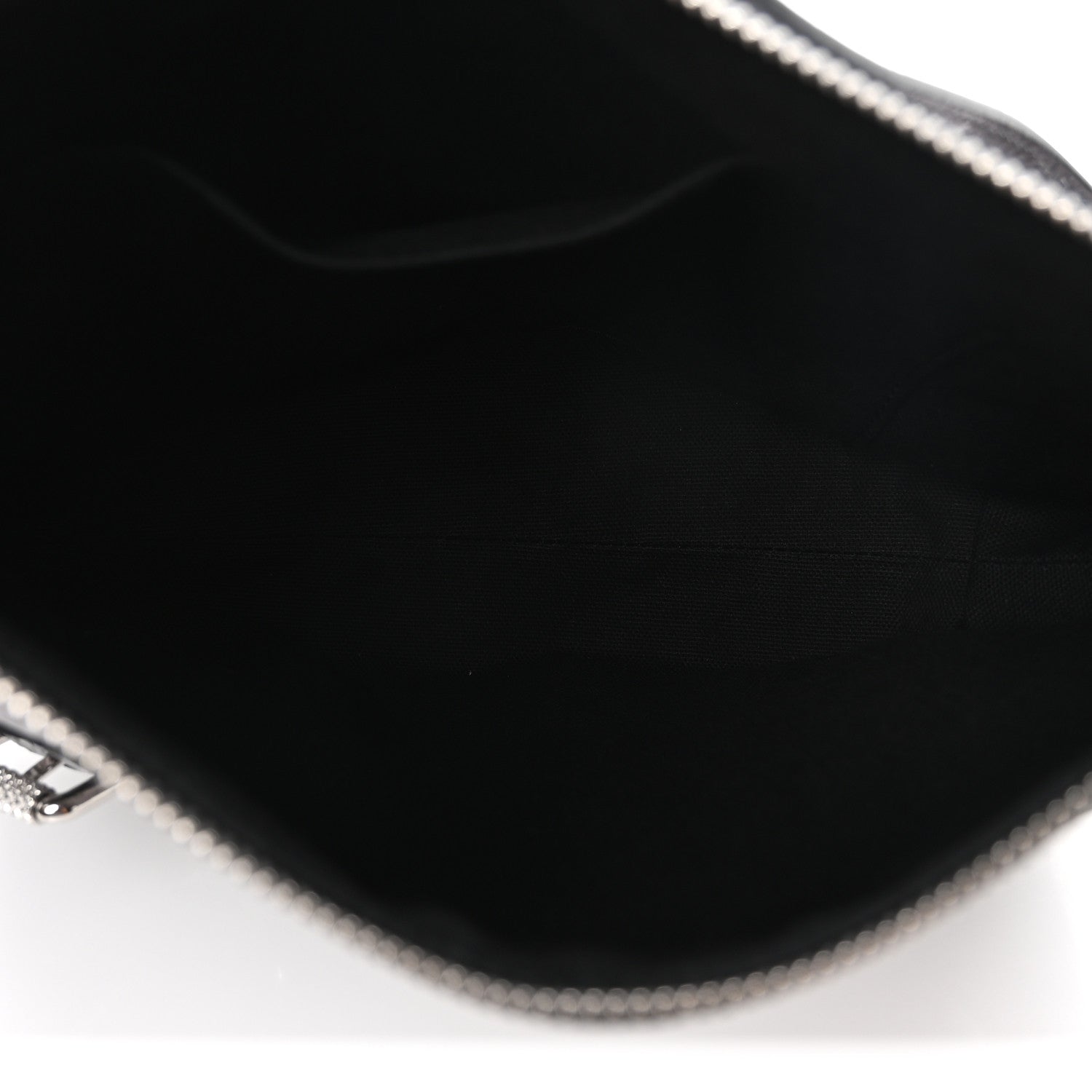 Givenchy Metallic Calfskin Small Voyou Bag Silver 5 of 10