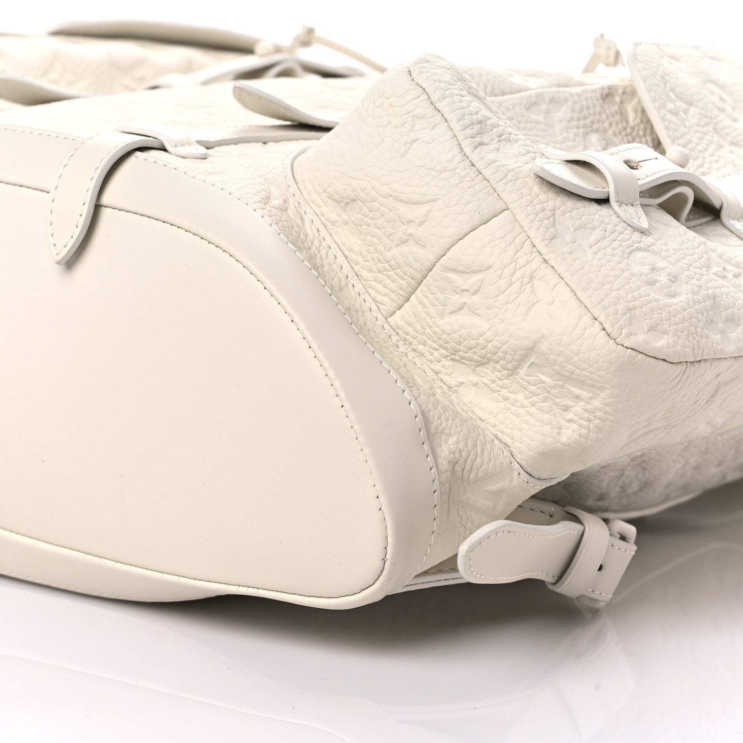 Taurillon Monogram Christopher GM Backpack White