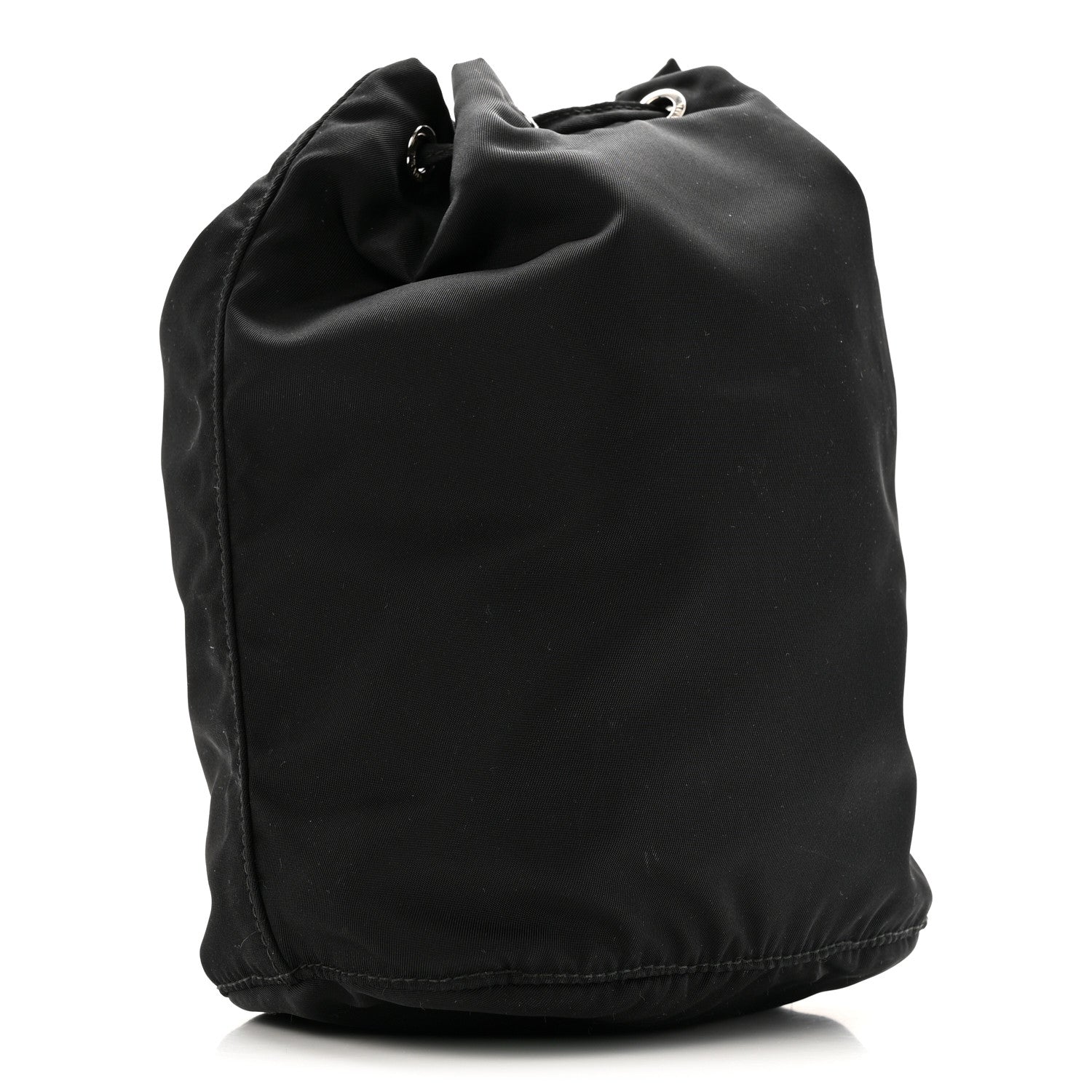 Prada Nylon Vela Drawstring Pouch Black 3 of 9