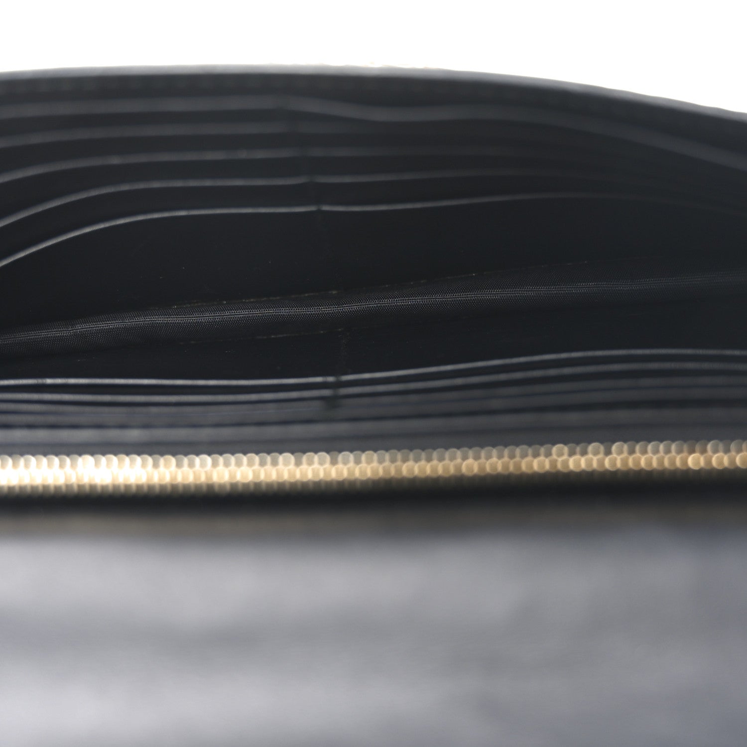 Gucci Guccissima Icon Chain Wallet Black 5 of 10