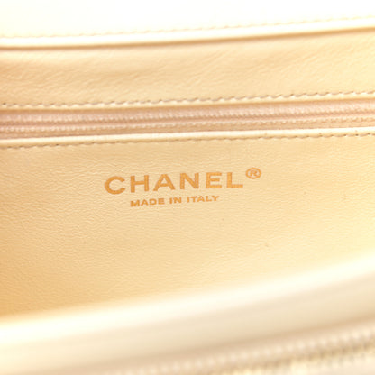 Chanel Caviar Quilted Small Business Affinity Flap White 6 of 9