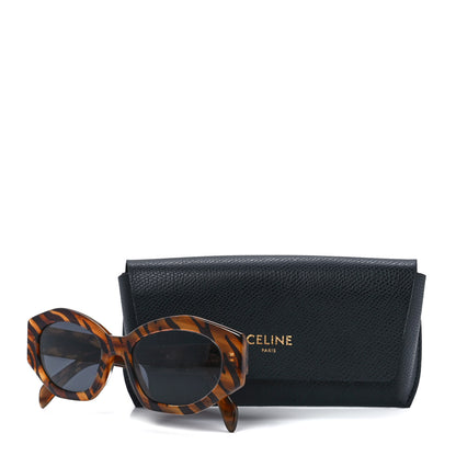 Celine Acetate Triomphe 01 Sunglasses CL 40238U Tortoise 7 of 7