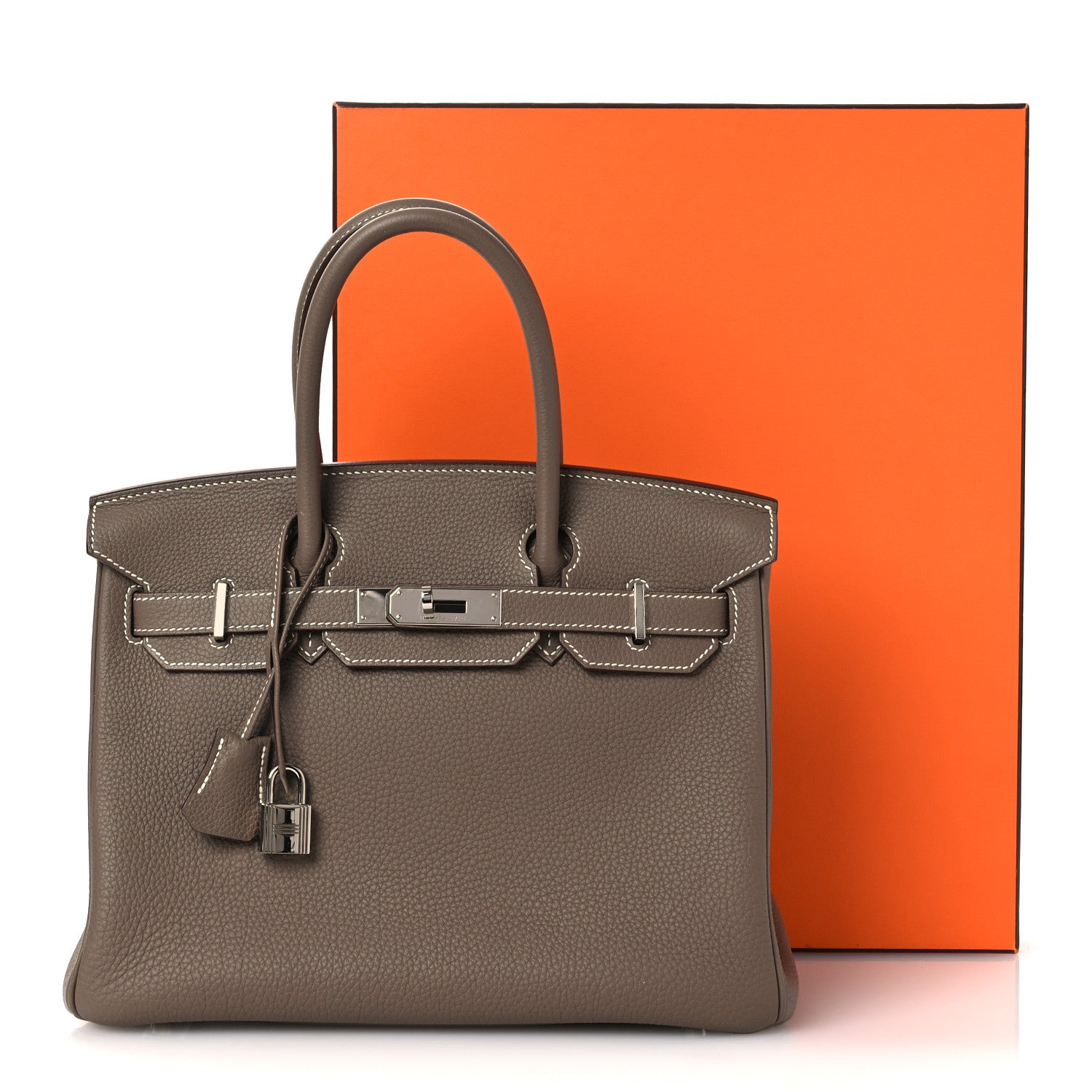 Hermes Togo Birkin 30 Etoupe 12 of 12