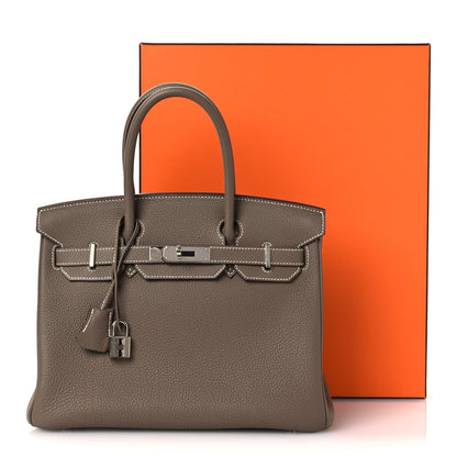 Hermes Togo Birkin 30 Etoupe 12 of 12