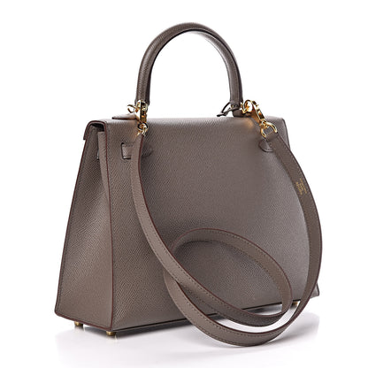 Hermes Epsom Kelly Sellier 25 Etain 3 of 40