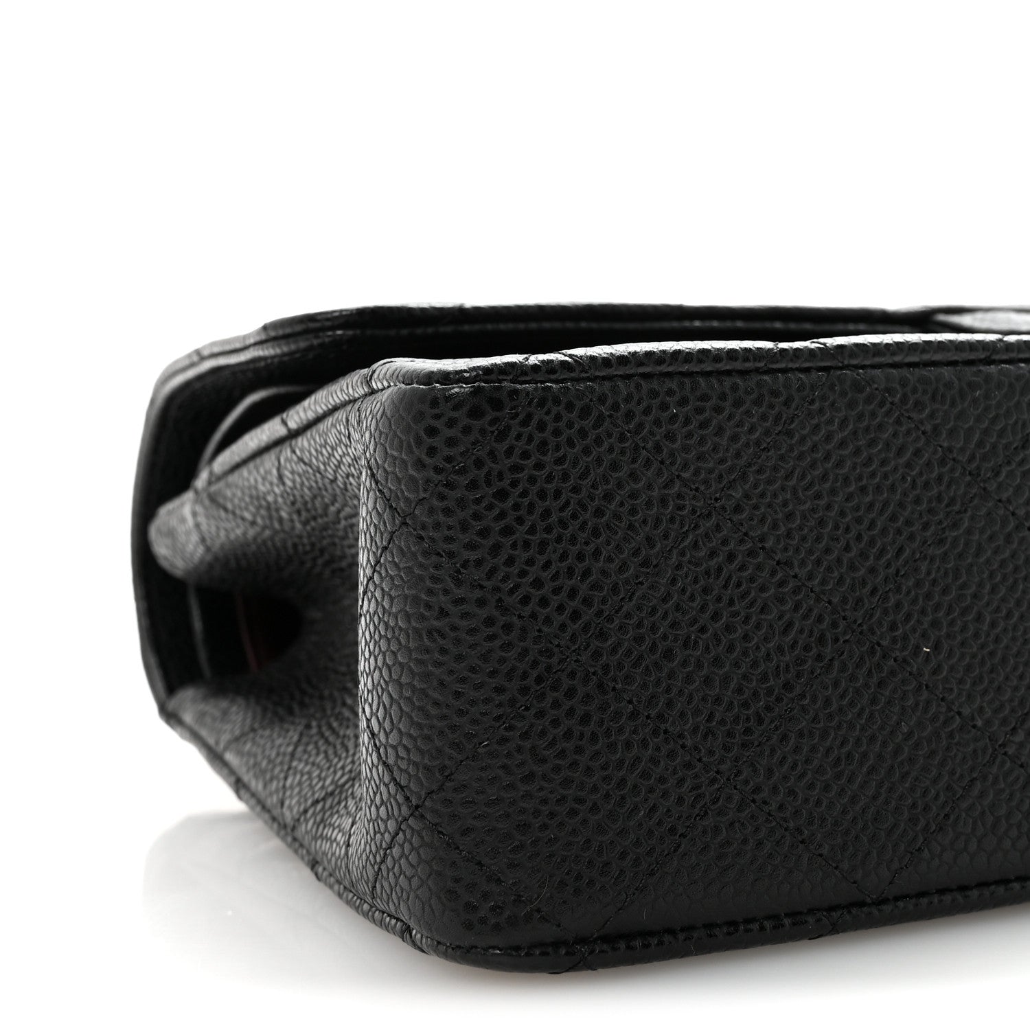 Chanel Caviar Quilted Medium Double Flap Black 9 of 11