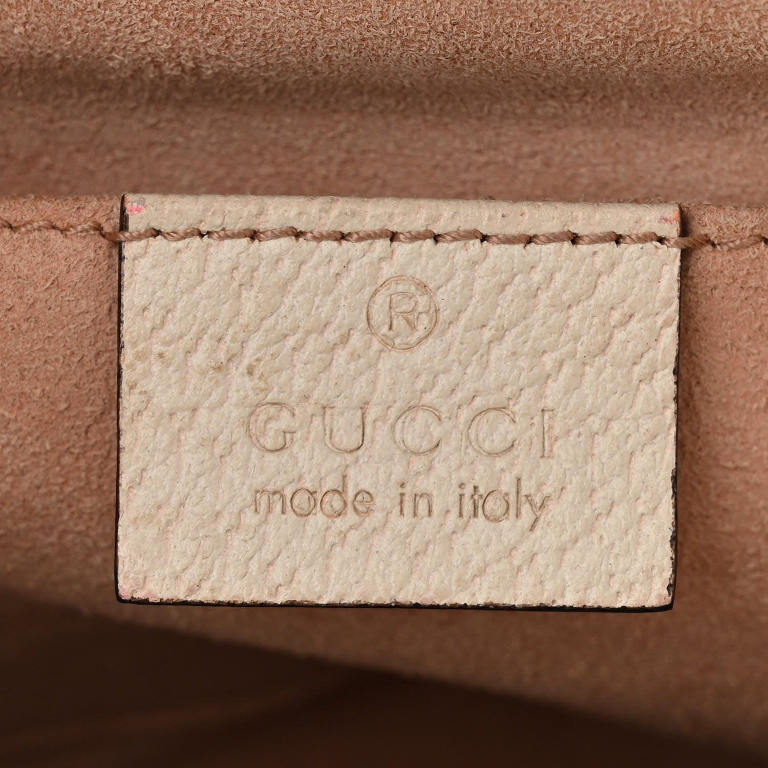 Gucci Textured Calfskin Web Small Ophidia Chain Shoulder Bag Mystic White 6 of 10