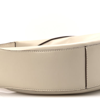 Stella McCartney Eco Alter Nappa Perforated Logo Small Hobo White 9 of 13