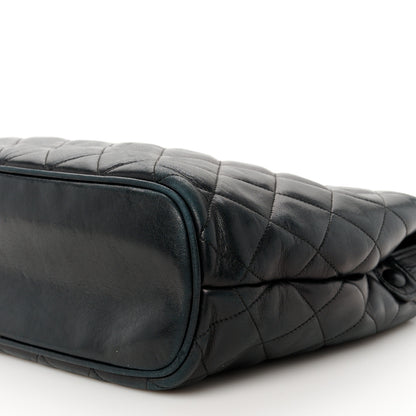Chanel Lambskin Quilted Shoulder Bag Black 11 of 12