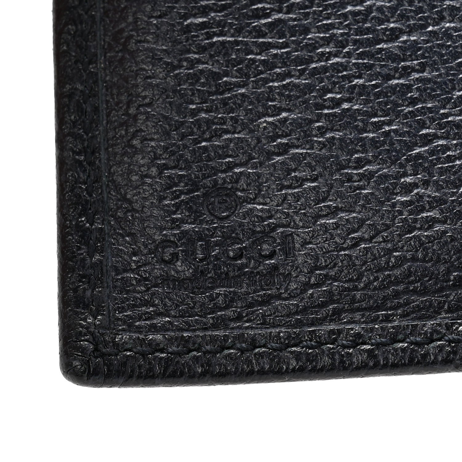 Gucci GG Supreme Monogram Web Mens Ophidia Bi-Fold Coin Wallet Beige Blue 6 of 10
