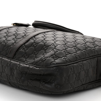 Gucci Guccissima Signature Briefcase Black 9 of 9