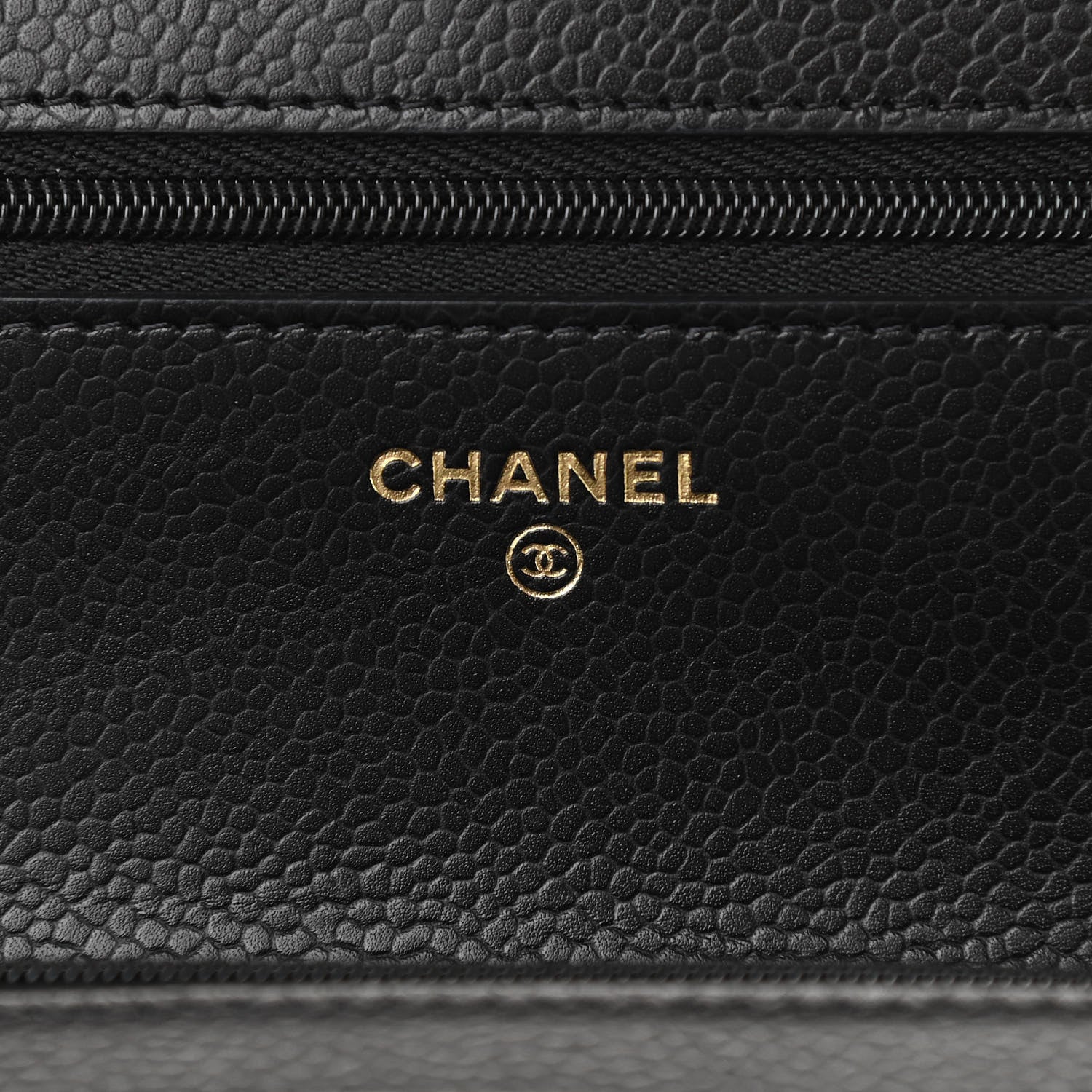 Chanel Caviar Quilted Wallet On Chain WOC Black 7 of 13