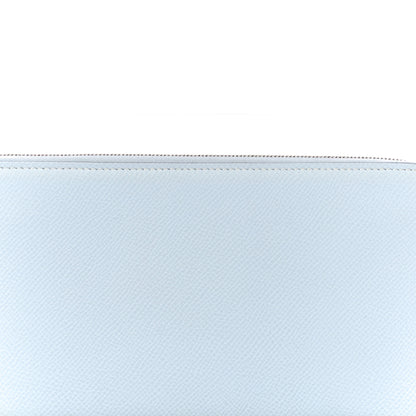 Hermes Epsom Silk'In Wallet Bleu Brume 4 of 9