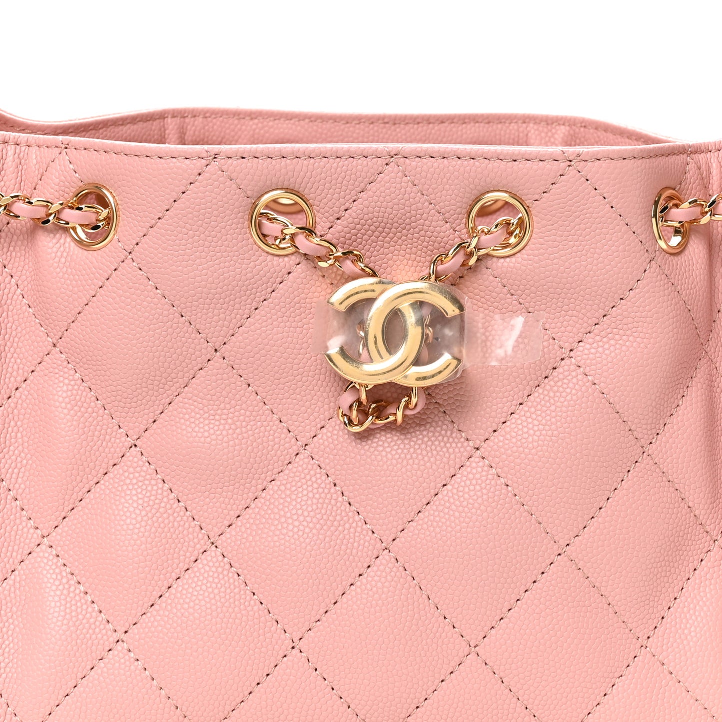 Caviar Quilted Mini Chanel 25 Handbag Pink
