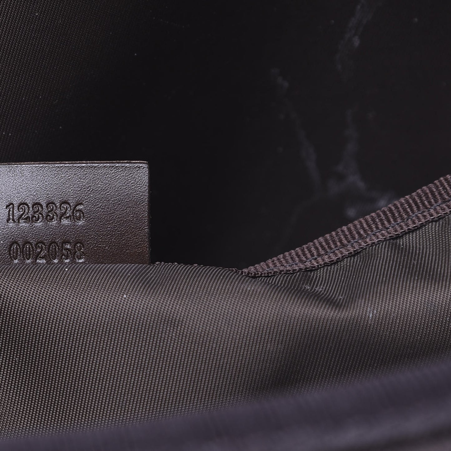 Monogram Large Diaper Bag Dark Brown