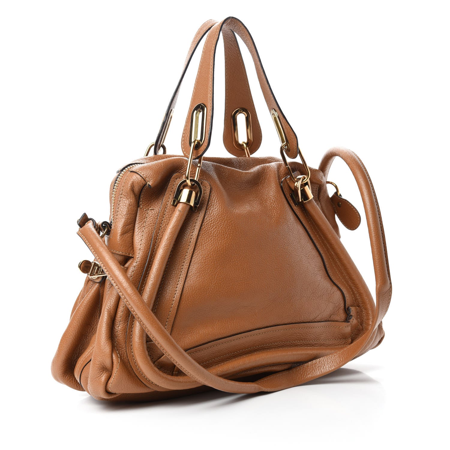 Chloe Calfskin Medium Paraty Tan 3 of 10