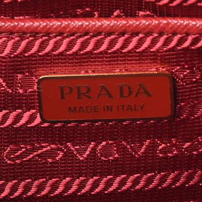 Prada Saffiano Lux Belt Bag Fuoco 9 of 10
