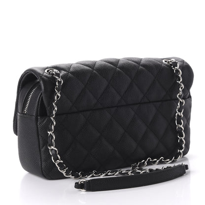 Chanel Caviar Quilted Medium Easy Flap Black 3 of 11