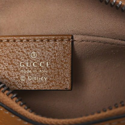 Gucci X DISNEY Mini Vintage GG Supreme Monogram Mickey Mouse Shoulder Bag Beige Vintage Sun Oil 6 of 11
