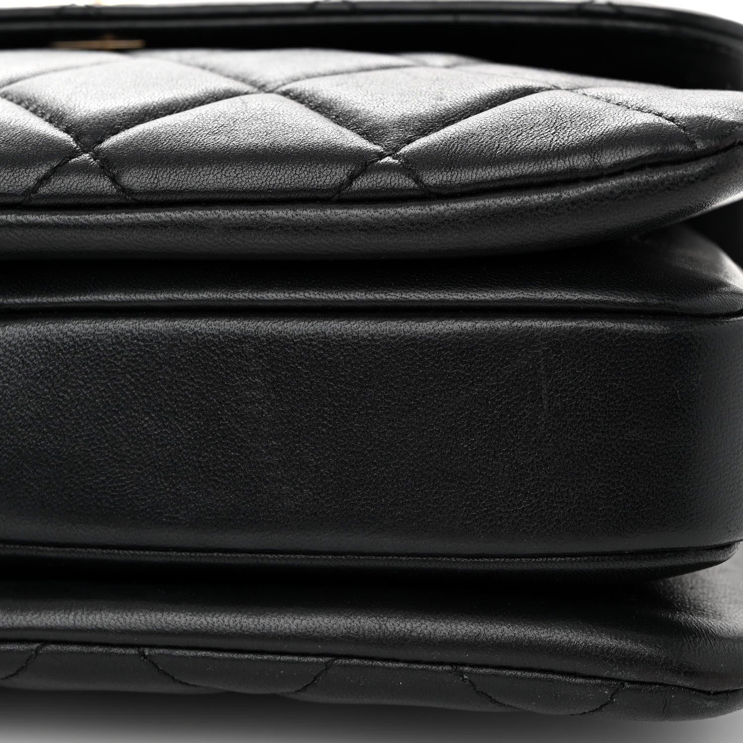 Chanel Lambskin Quilted Small Trendy CC Dual Handle Flap Bag Black 12 of 14