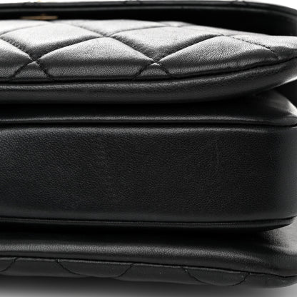 Chanel Lambskin Quilted Small Trendy CC Dual Handle Flap Bag Black 12 of 14