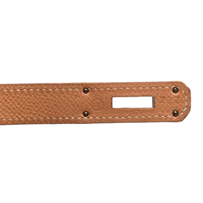 Hermes Courchevel Kelly Retourne 32 Gold 7 of 10