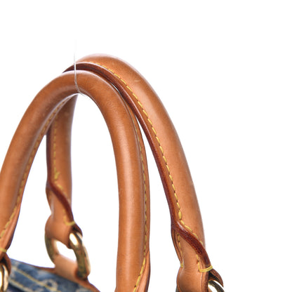 Louis Vuitton Monogram Denim Neo Speedy Blue 13 of 17