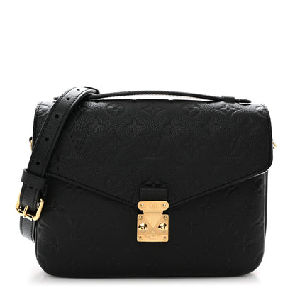 Louis Vuitton Empreinte Pochette Metis Black 1 of 9