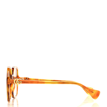 Gucci Acetate Oversize Rectangle Frame GG1072S Sunglasses  Tortoise 3 of 7