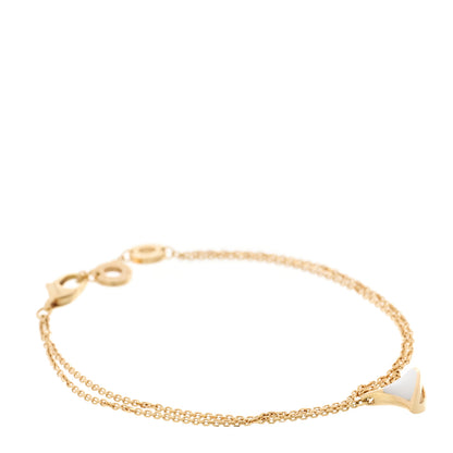 Bulgari 18K Yellow Gold Mother of Pearl Divas' Dream Bracelet SM 1 of 6