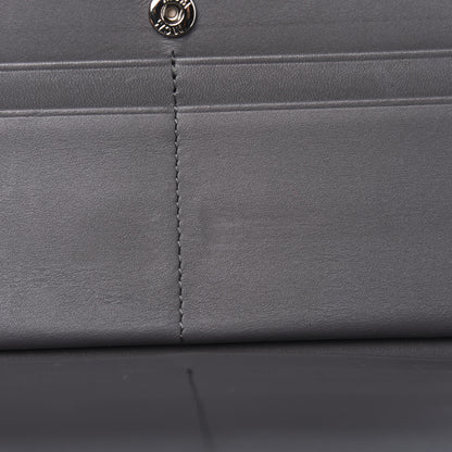 MCM Visetos Continental Flap Wallet Phantom Grey 7 of 8