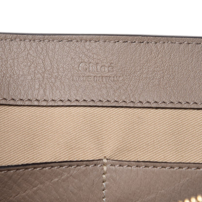 Chloe Calfskin Medium Faye Day Shoulder Bag Motty Grey 8 of 10