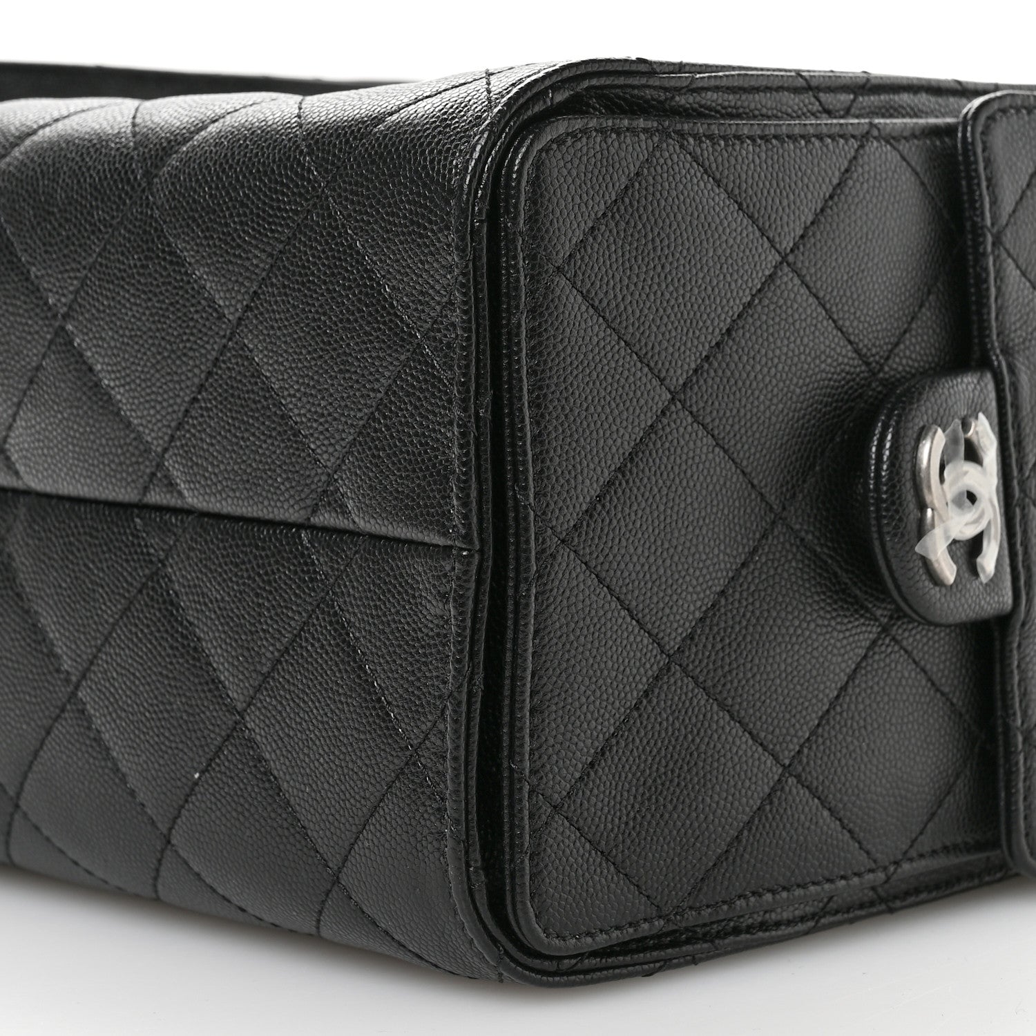 Chanel Caviar Quilted Small Chanel 25 Handbag Black 10 of 11