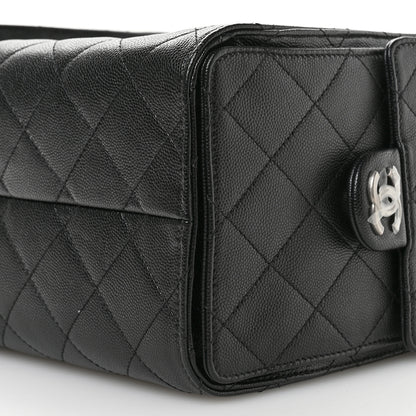 Chanel Caviar Quilted Small Chanel 25 Handbag Black 10 of 11