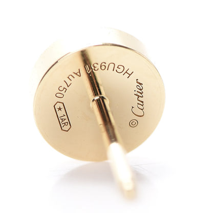 Cartier 18K Yellow Gold LOVE Earrings 4 of 5
