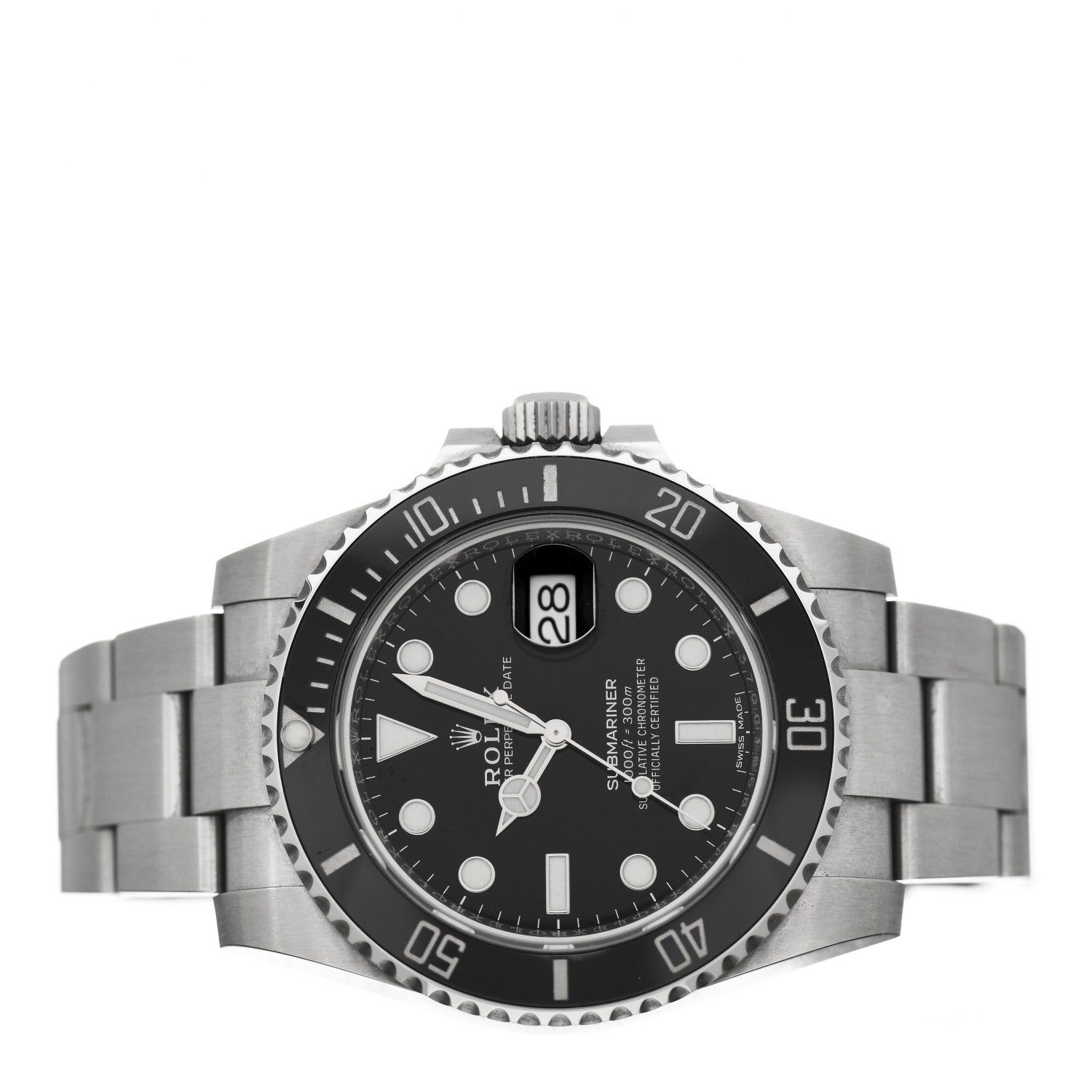 Rolex Stainless Steel 40mm Oyster Perpetual Submariner Date Watch Black 116610LN 2 of 5
