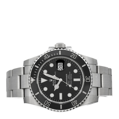 Rolex Stainless Steel 40mm Oyster Perpetual Submariner Date Watch Black 116610LN 2 of 5