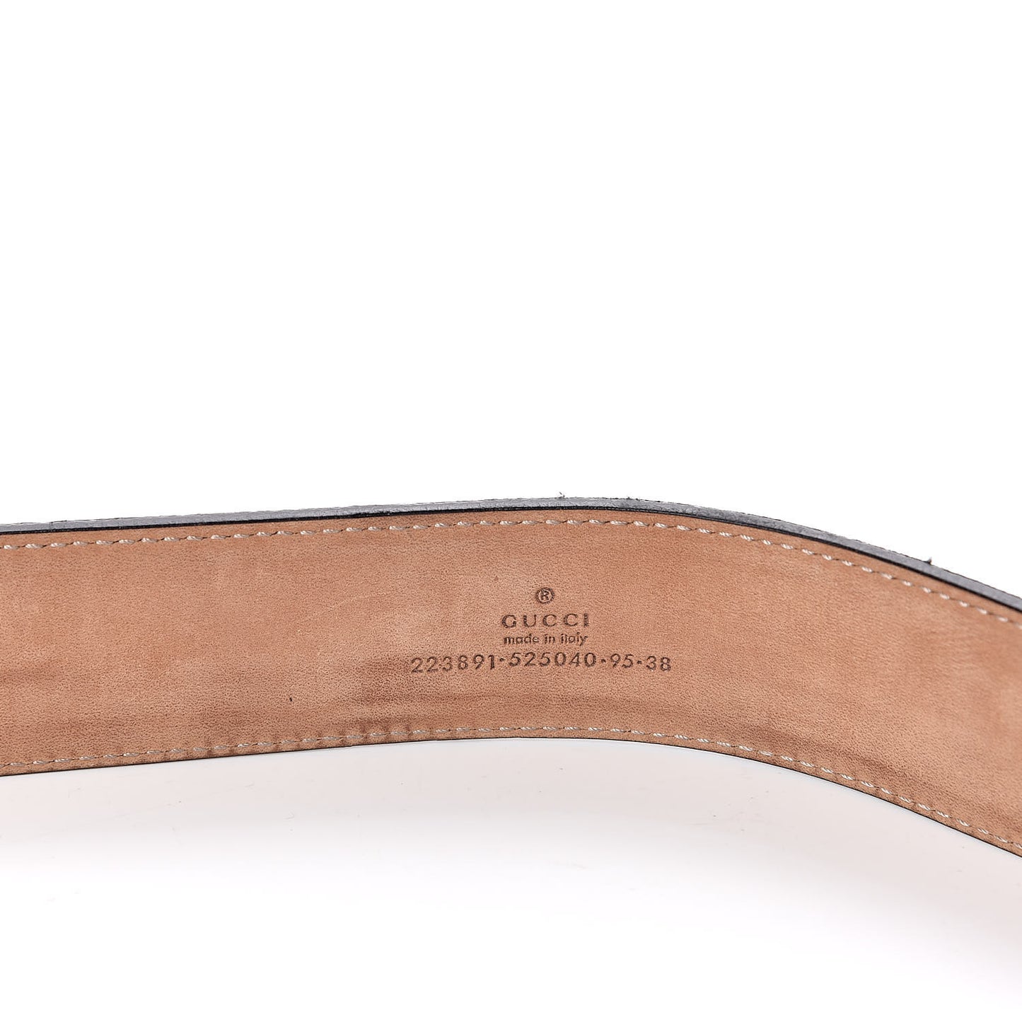 Imprime Monogram Interlocking G Belt 95 38 Black