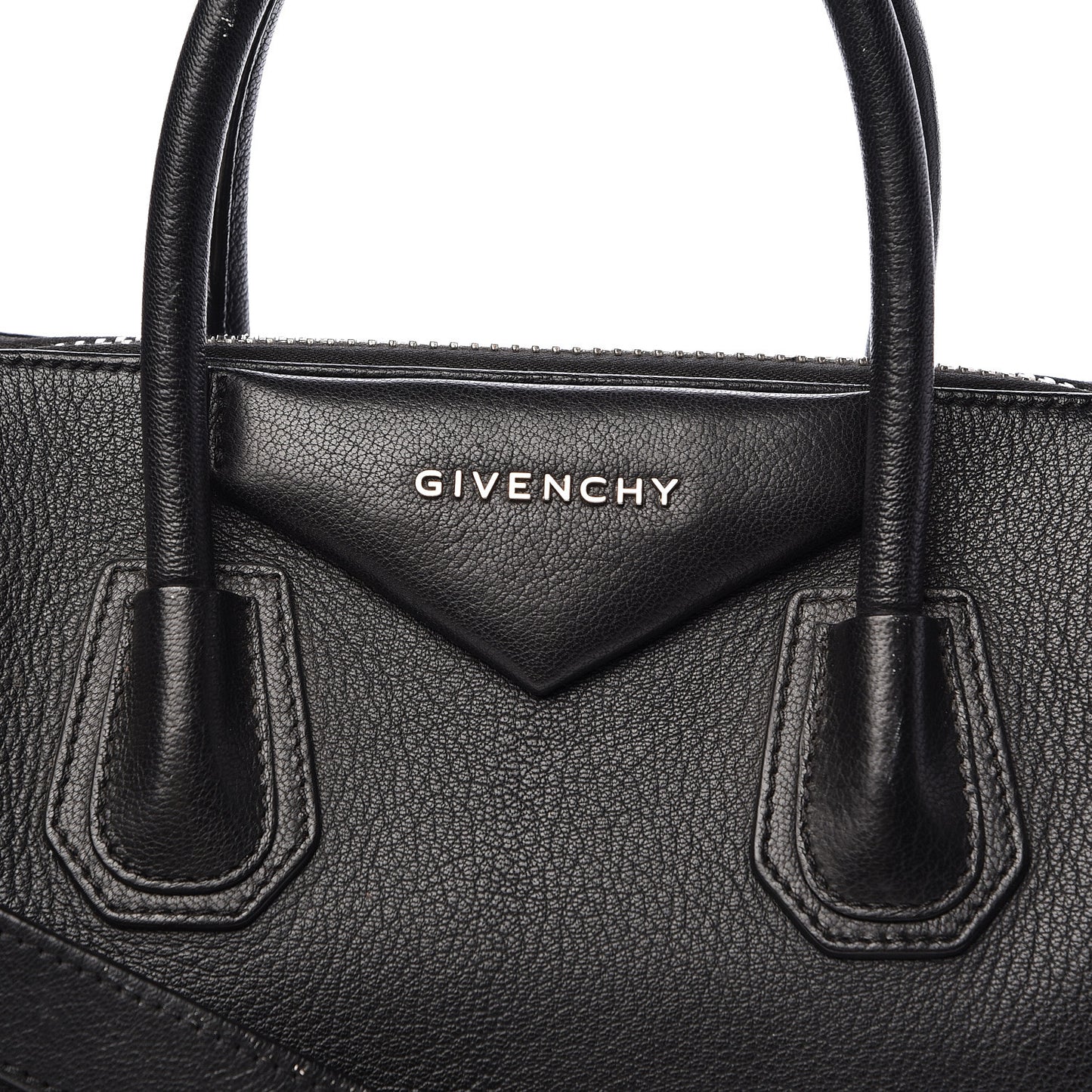 Sugar Goatskin Small Antigona Black