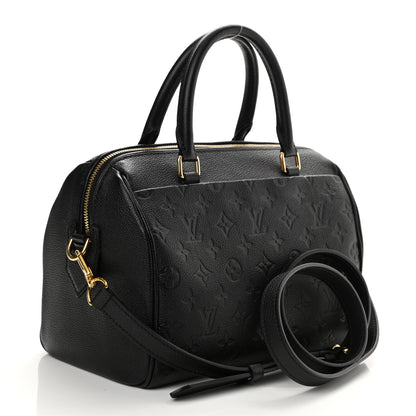 Louis Vuitton Empreinte Speedy Bandouliere 25 NM Black 5 of 8