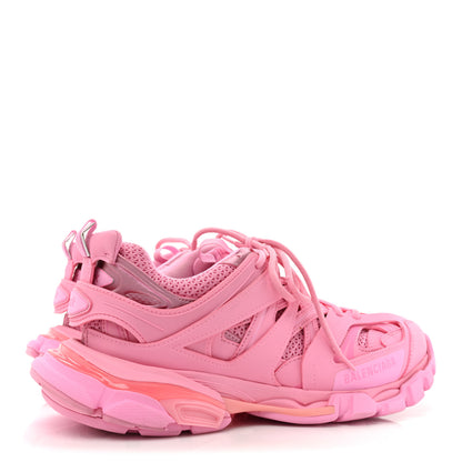 Balenciaga Mesh Nylon Womens Track Sneakers 41 Pink 5 of 12