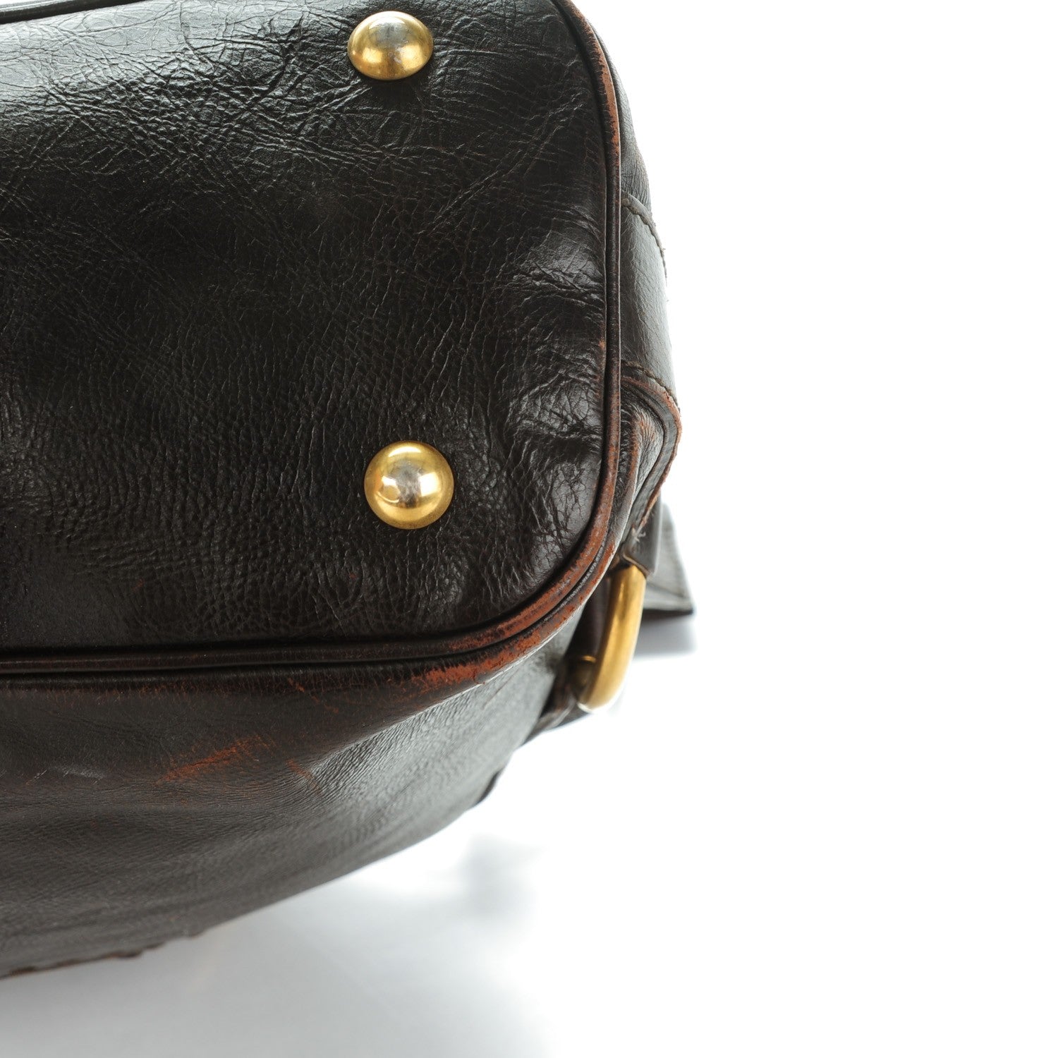 Saint Laurent Calfskin Medium Muse Brown 10 of 11