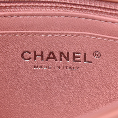 Chanel Lambskin Quilted Mini Rectangular Flap Pink 6 of 9