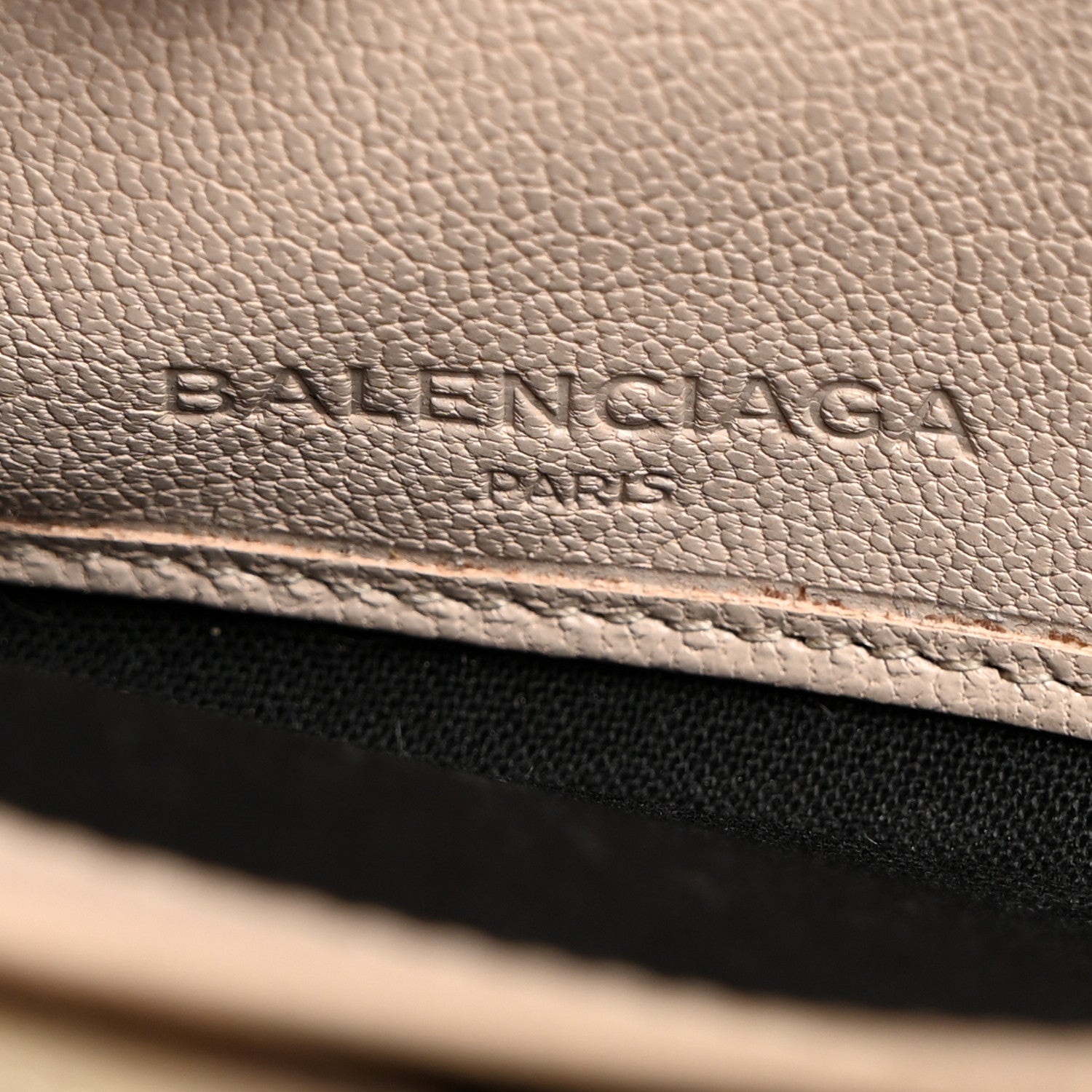 Balenciaga Chevre Gold Metallic Edge Hardware Continental Zip Around Wallet Beige Sable 6 of 17