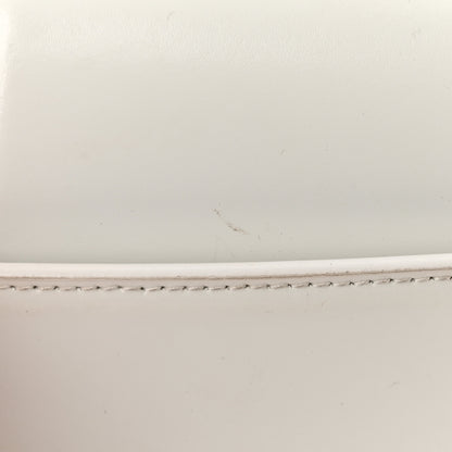 Balenciaga Shiny Box Calfskin Tonal B Small Hourglass Top Handle Bag White 18 of 18