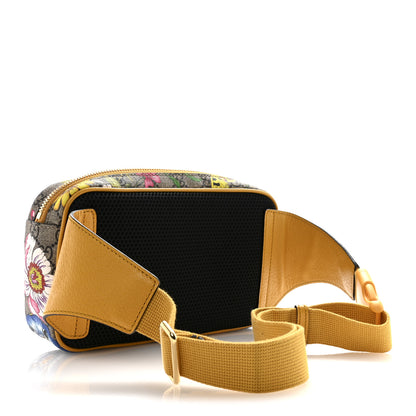 Gucci GG Supreme Monogram Flora Medium Ophidia Belt Bag Beige Multicolor Crop 3 of 13