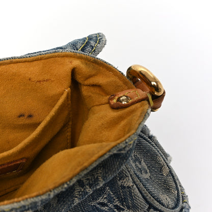 Louis Vuitton Monogram Denim Mini Pleaty Blue 10 of 11