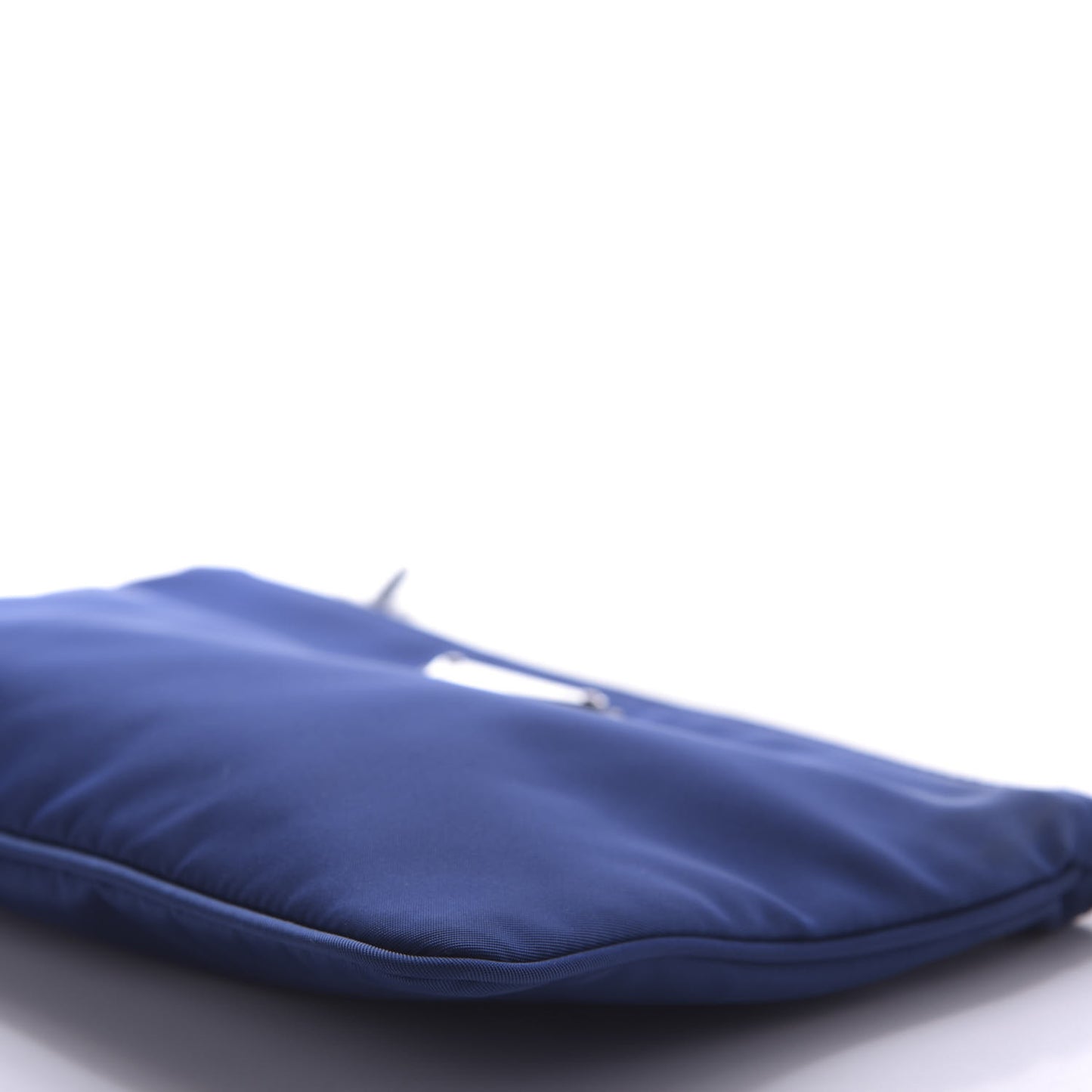 Tessuto Nylon Saffiano Wristlet Bluette