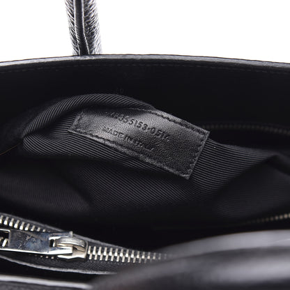 Saint Laurent Grained Calfskin Small Sac De Jour Black 11 of 11