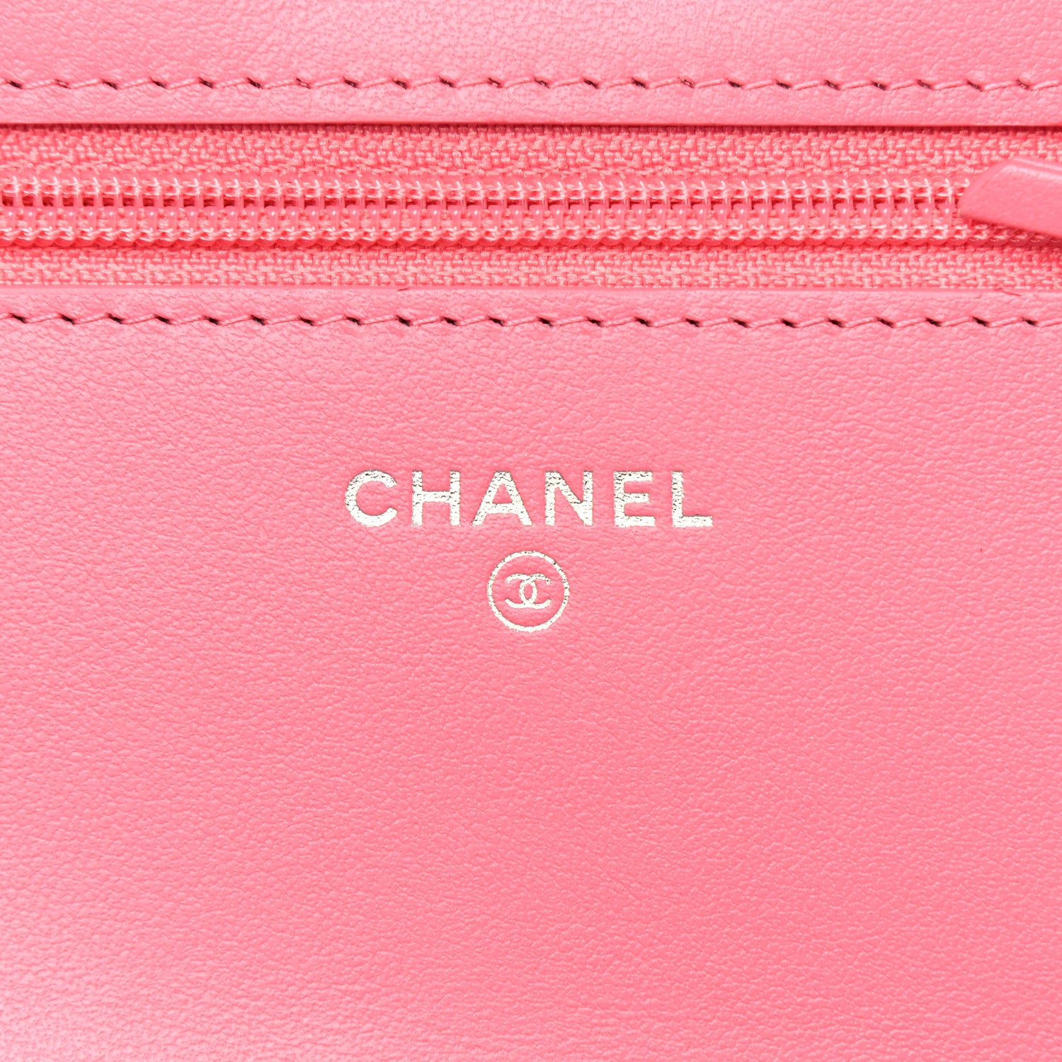 Chanel Tweed Quilted Reissue Wallet On Chain WOC Pink 6 of 12